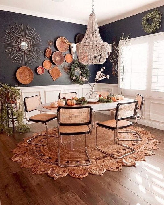 10+ Beautiful Boho Dining Room Ideas You Will Love - Decomagz